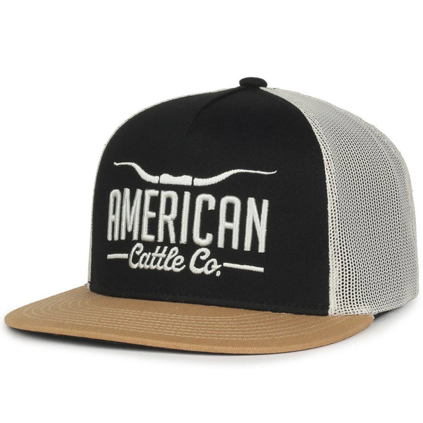 Longhorn Hat: Gray/White