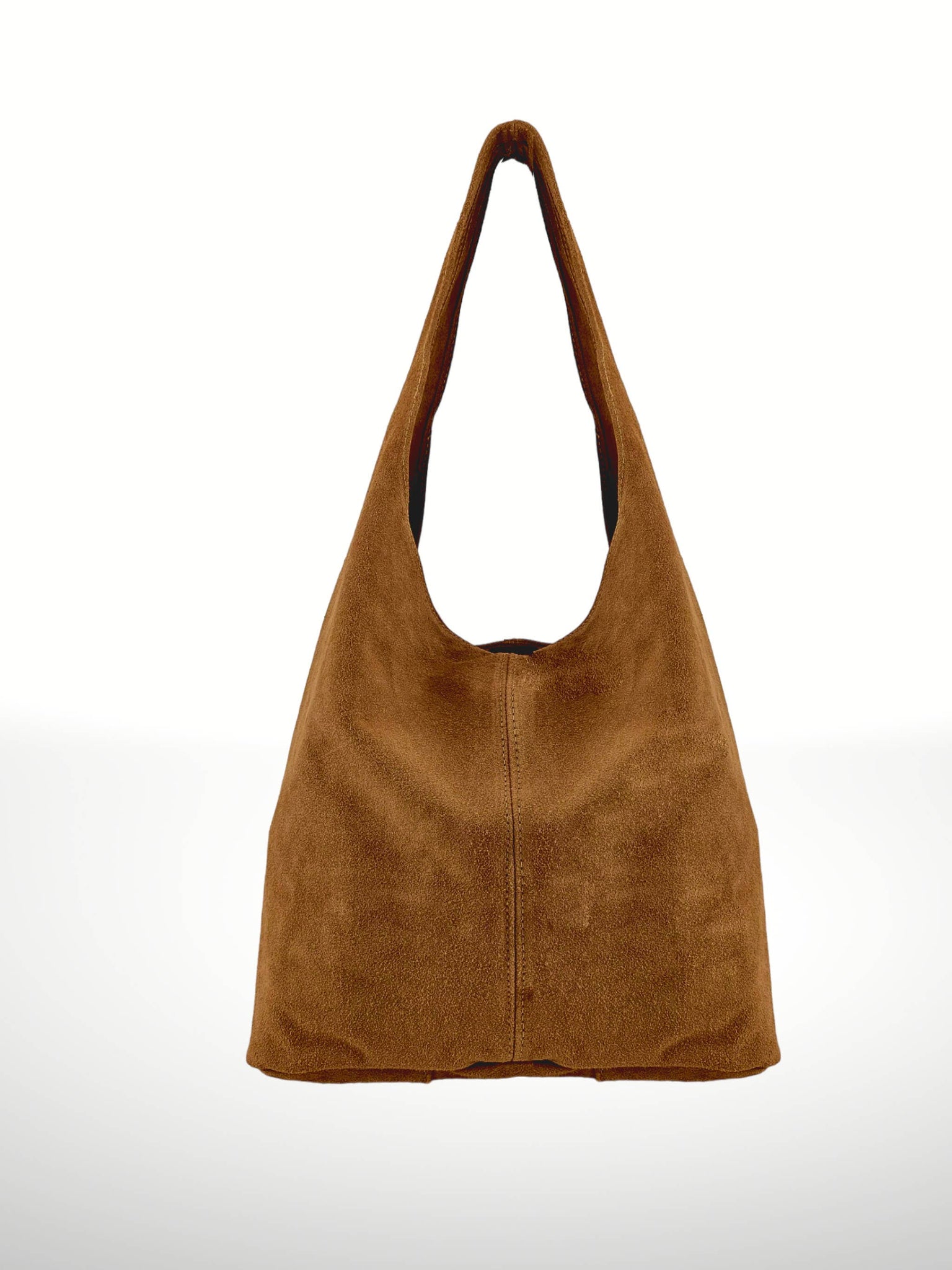 Suede Leather Bag: Leather
