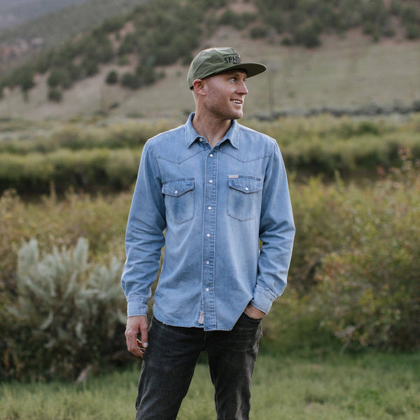 The Wyatt Shirt: Vintage Denim