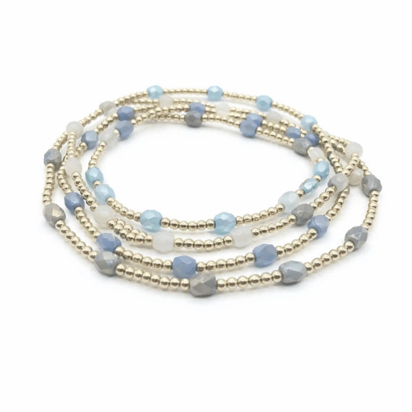 The Key West Bracelet in Gray: 7"