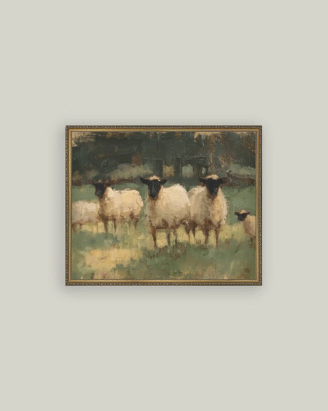 Sheep Pasture: 22x18