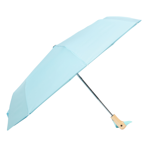 Aqua Blue Duck Umbrella