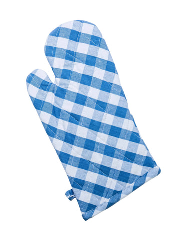 Oven Mitten - Buffalo Blue Check - Pair