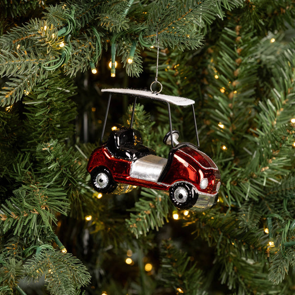 Ornament - Golf Cart Glass