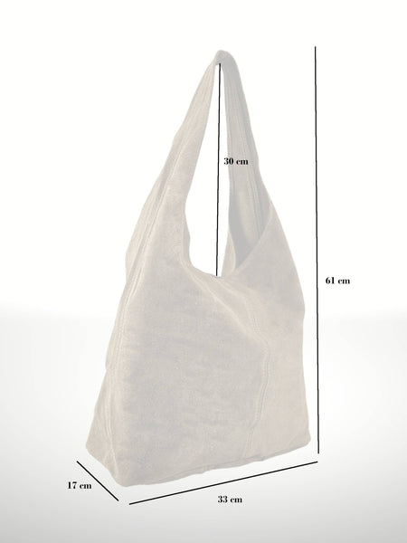 Suede Leather Bag Silvia 221032: Leather