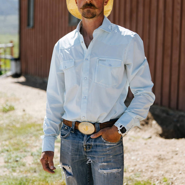 Confluence Tech Shirt: Desert Sage / Large