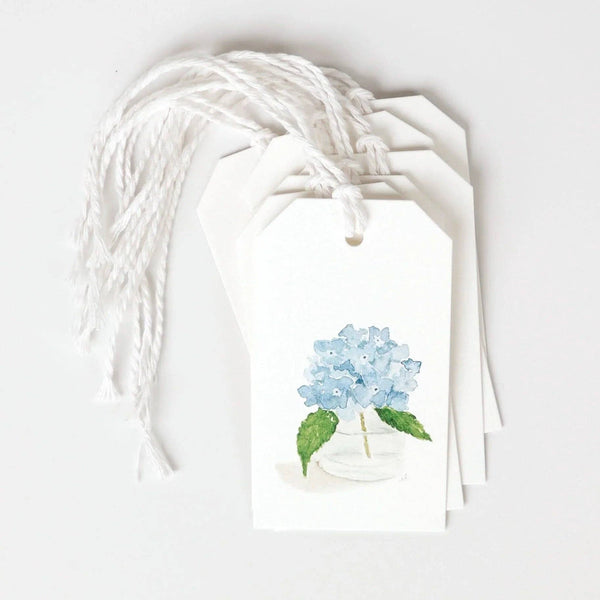 Hydrangea gift tags