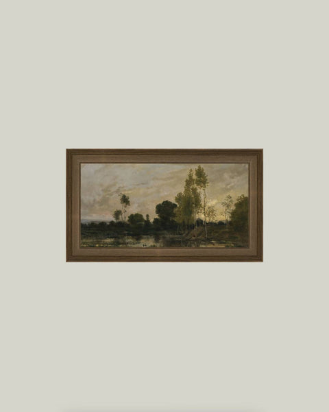 Alders Framed Antique Art: 7x5