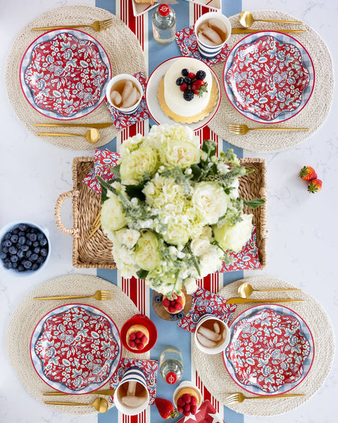 Floral Paper Cocktail Napkin