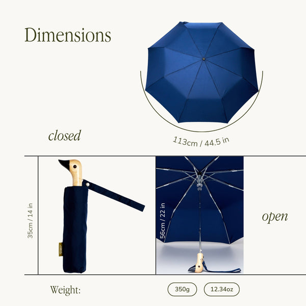 Navy Duck Umbrella
