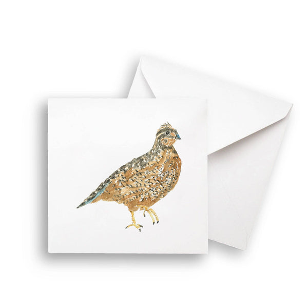 Brown Quail: Dishtowel