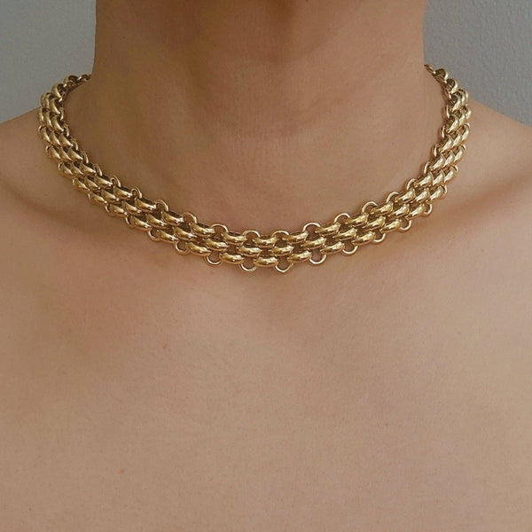 Regal Rope Chain Necklace