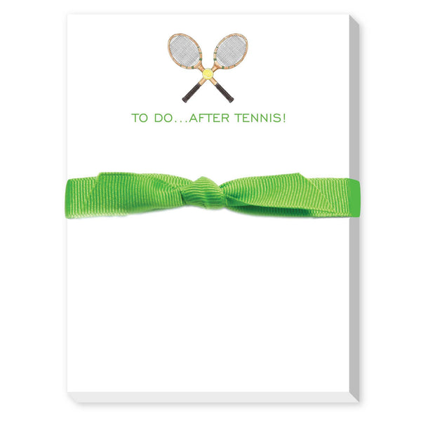 TO DO AFTER TENNIS: RACQUETS