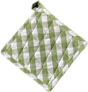 Pot Holder - Buffalo Green Check