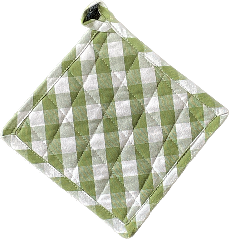 Pot Holder - Buffalo Green Check