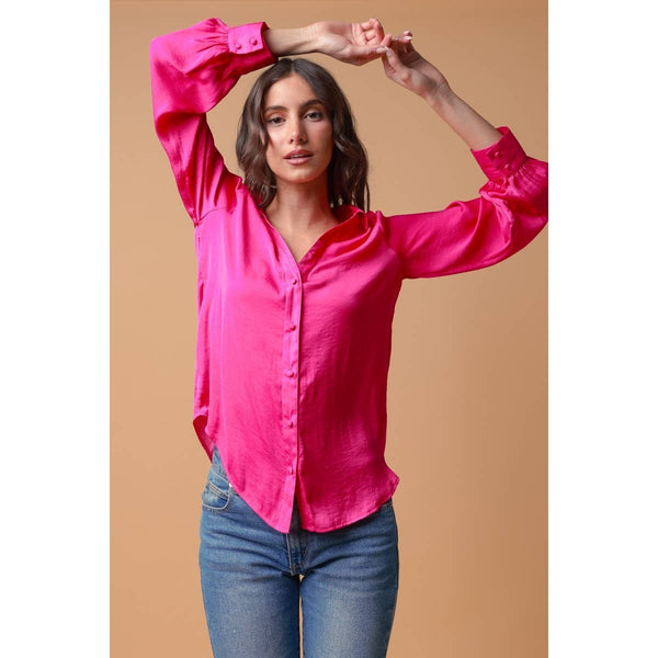 Neck Shirt With Open Seam Sleeve: Papyrus / S