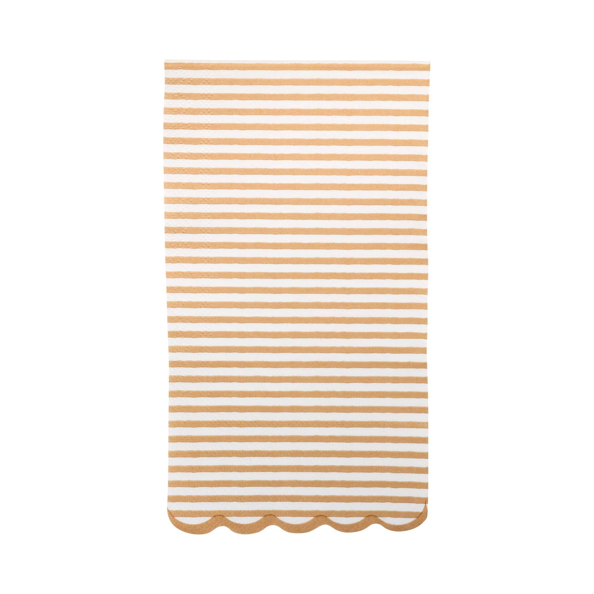 BAB1138 - Tan Striped Dinner Dinner Napkin