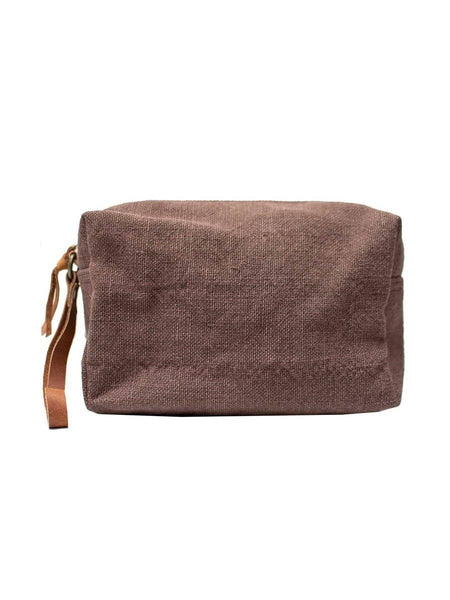 Chocolate/Brown Shaving/Cosmetic Bag