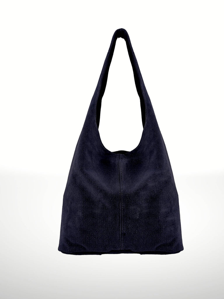 Suede Leather Bag: Leather
