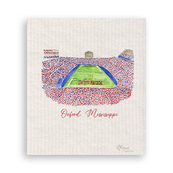 Oxford, Mississippi Stadium: Dishtowel / Keep Words / -