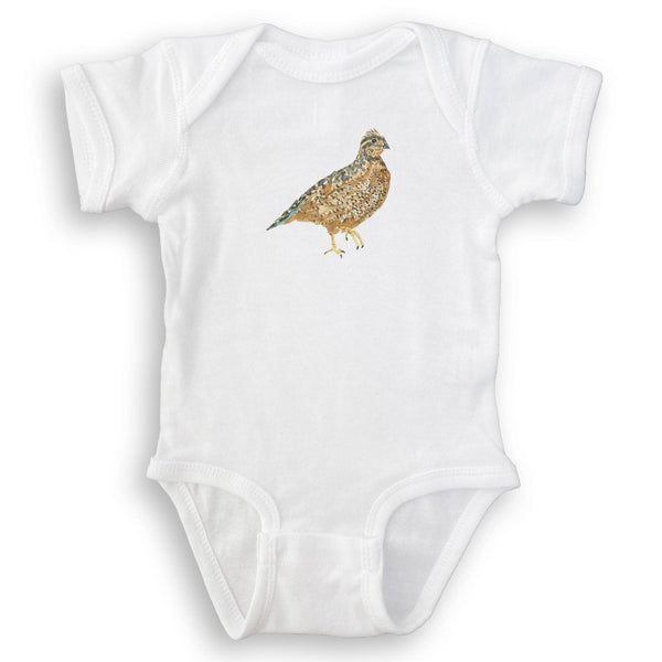 Brown Quail: Dishtowel