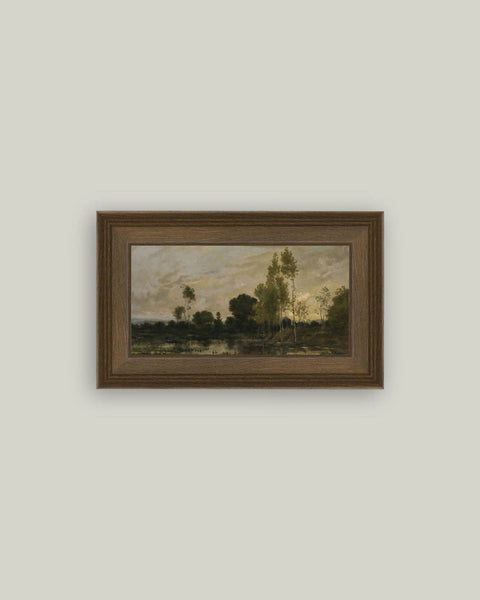 Alders Framed Antique Art: 7x5