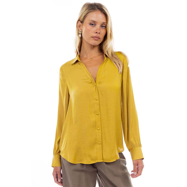 Neck Shirt With Open Seam Sleeve: Papyrus / S