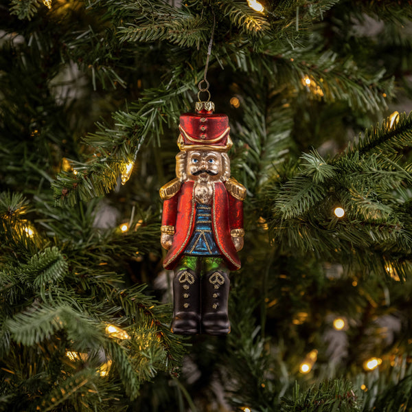 Ornament - Nutcracker Glass
