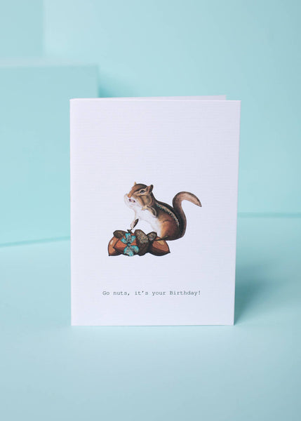 Go Nuts Birthday Card