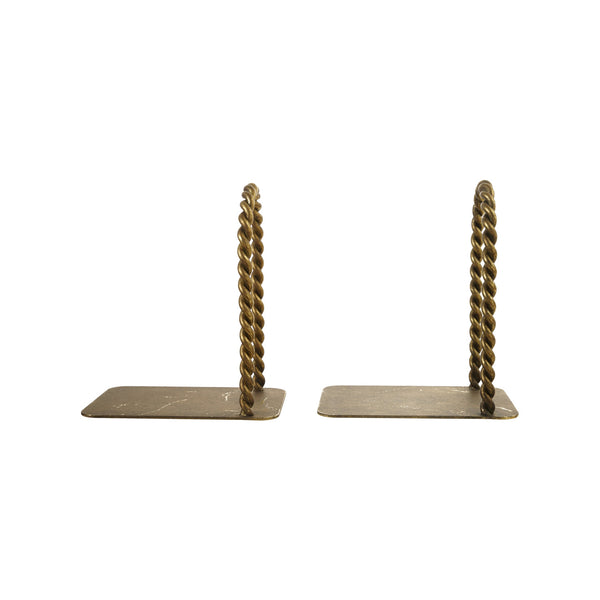 Twisted Metal Arched Bookends