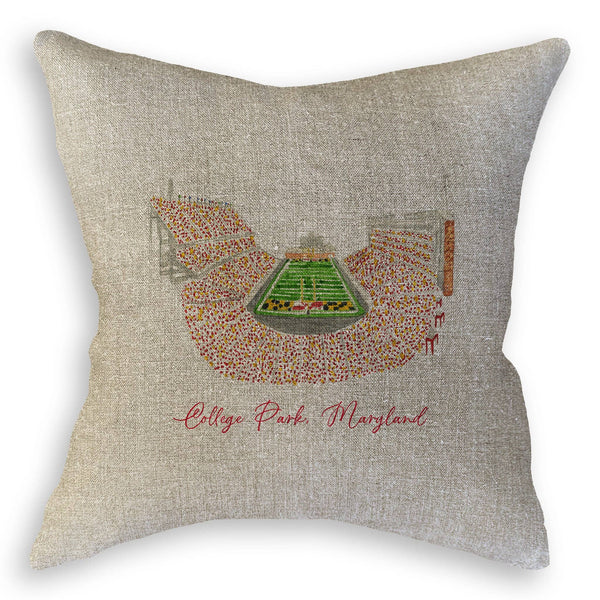 University of Maryland Football Stadium Dishtowel / Keep Words / -