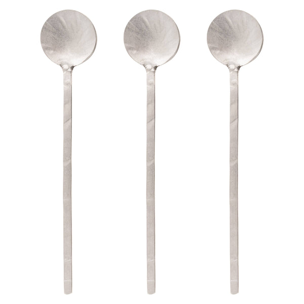 Silver Catalina Stirring Spoons: Large