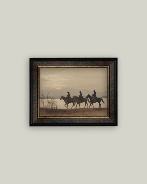 Sunset Ride: 12x10