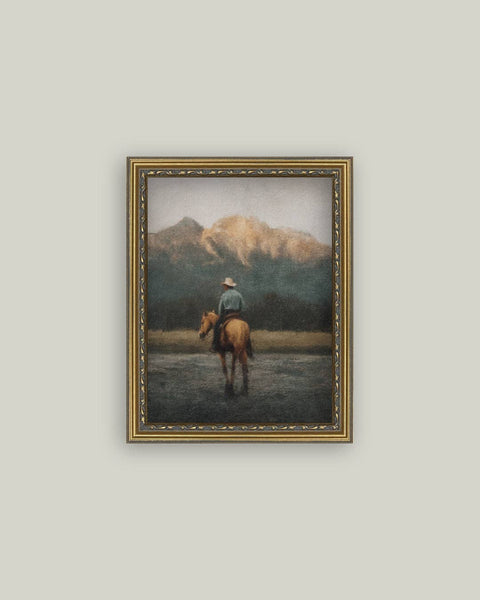 Ride Across the River: 18x22
