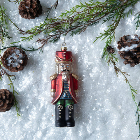 Ornament - Nutcracker Glass