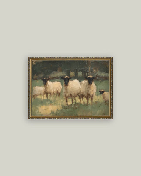 Sheep Pasture: 22x18