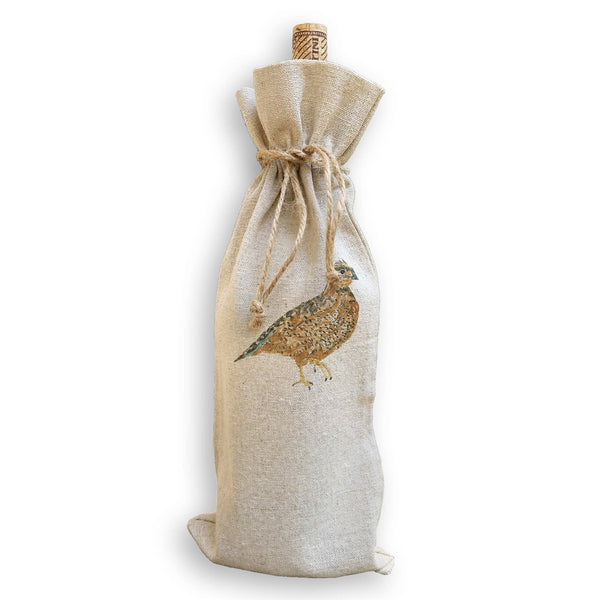 Brown Quail: Dishtowel