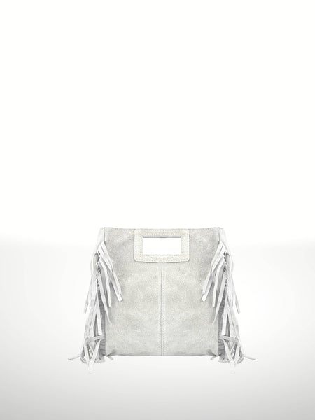 Venas ²¹ suede leather handbag: Leather