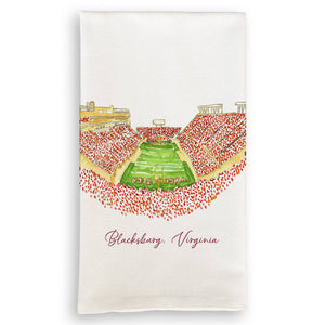Virginia Tech Football Stadium Dishtowel