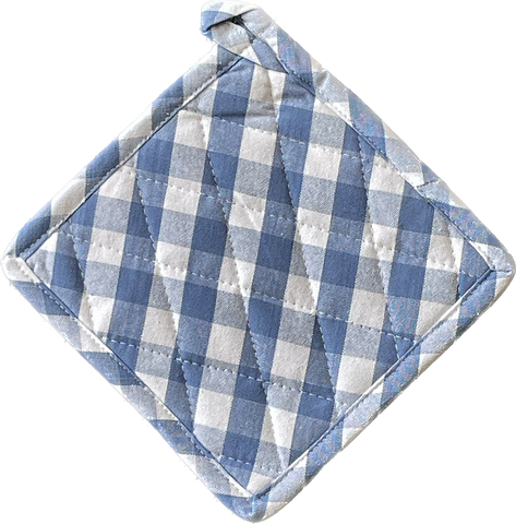 Pot Holder - Buffalo Blue Check
