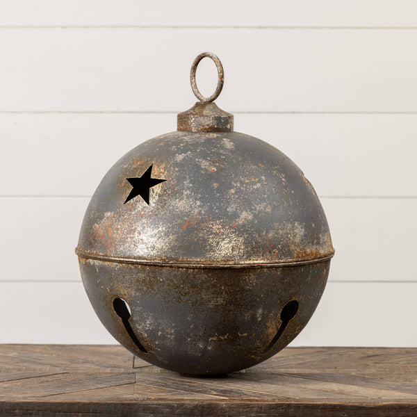 16" Grey Star Sleigh Bell
