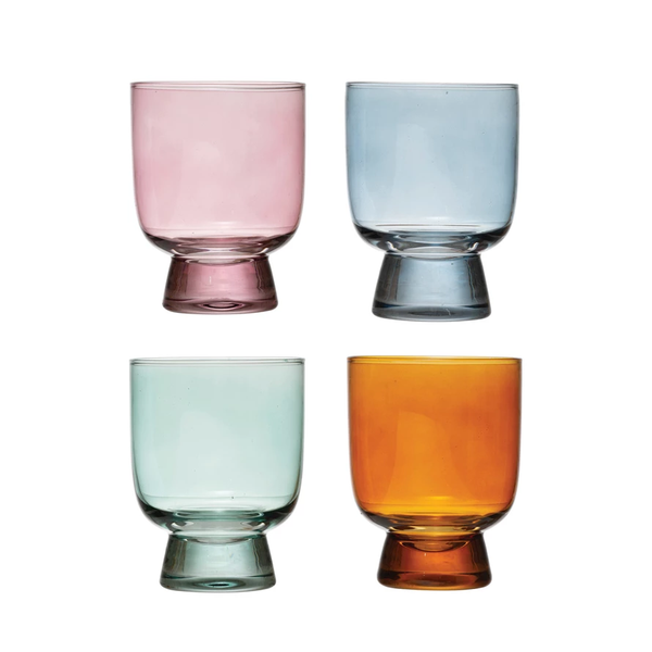 Colored Stemless Glasses