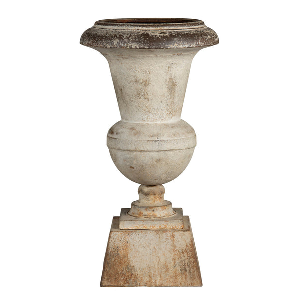 Aged Metal Urns