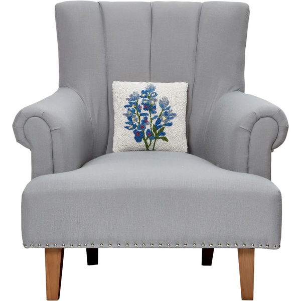 Bluebonnet Hook Pillow