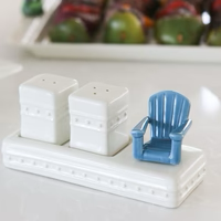Nora Fleming Mini - Chillin' Chair Blue