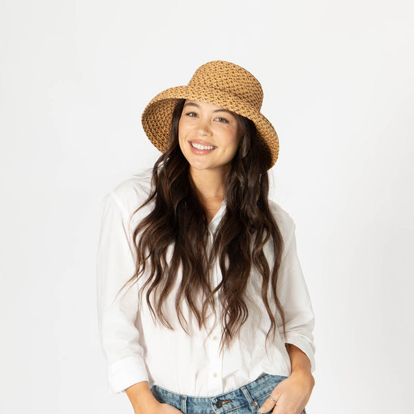 Lana - Women's Mixed Ultrabraid Round Bell Shaped Hat