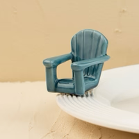Nora Fleming Mini - Chillin' Chair Blue
