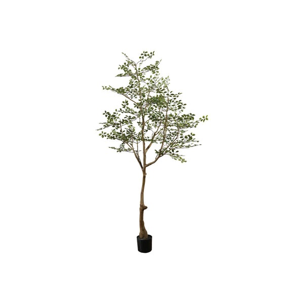 Faux Crepe Myrtle Tree in Plastic Pot