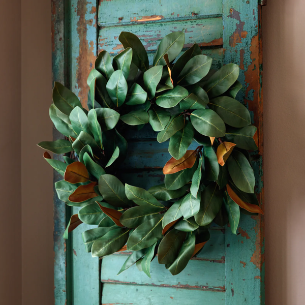 Abbey Magnolia 27" Wreath