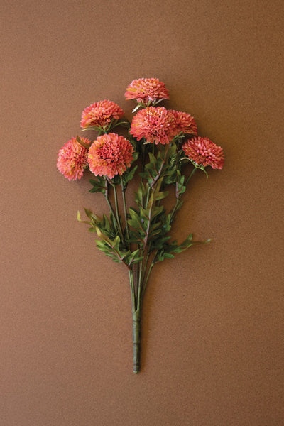 Faux Blush Ball Dahlias - bundle of 7
